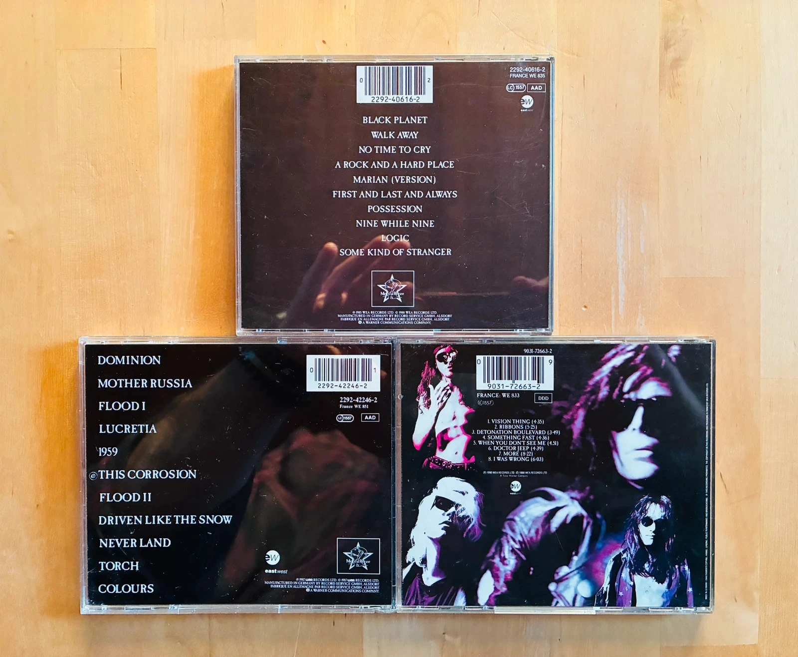 Integral 3 CD Sisters of Mercy: First and Last and Always/Floodland/Vision Thing. – photo 3